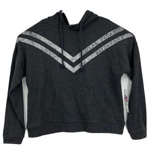 Las Vegas Raiders Sleepwear Hoodie Womens Sz Large NFL